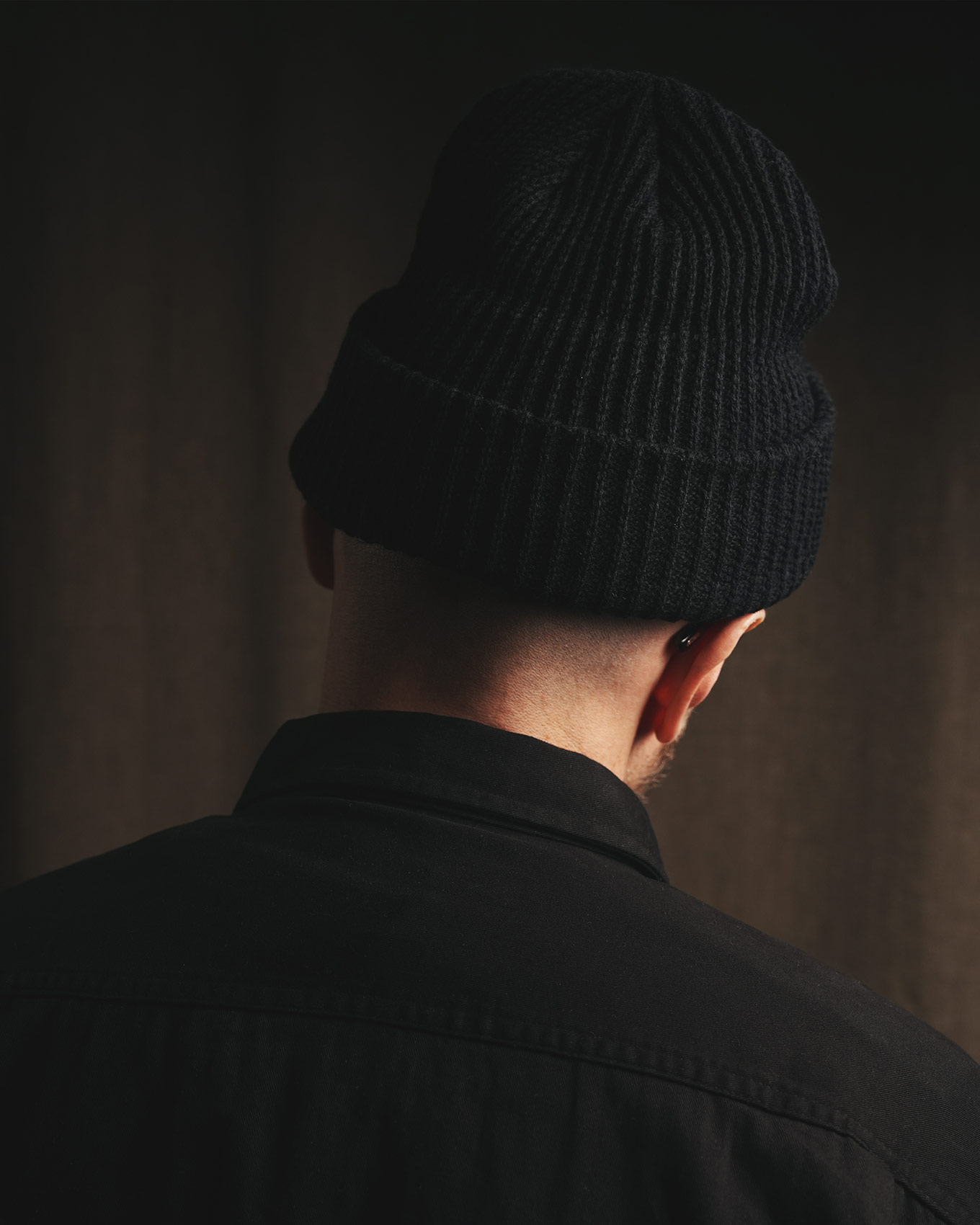 Серая шапка крупной вязки Kulakov Works