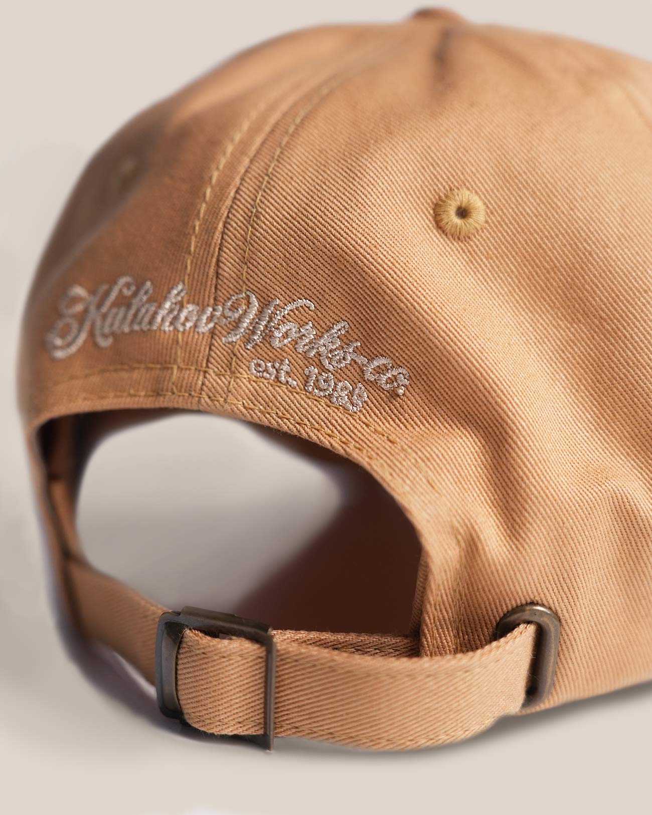 Застежка сзади на бейсболке 