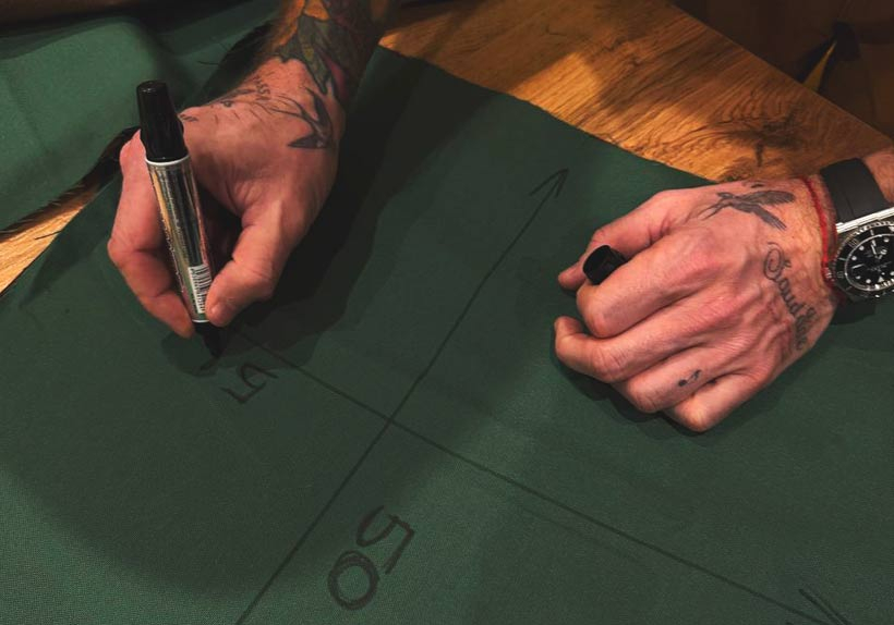 тестируем ткани на усадку