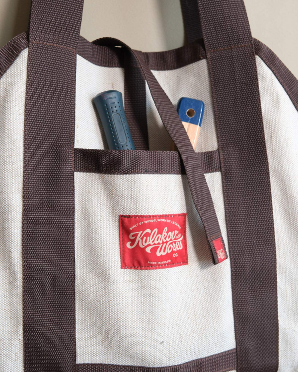 Сумка для дров из плотной ткани